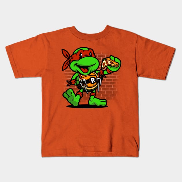 Vintage Raphael Kids T-Shirt by harebrained